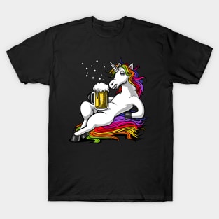 Unicorn Beer Party T-Shirt